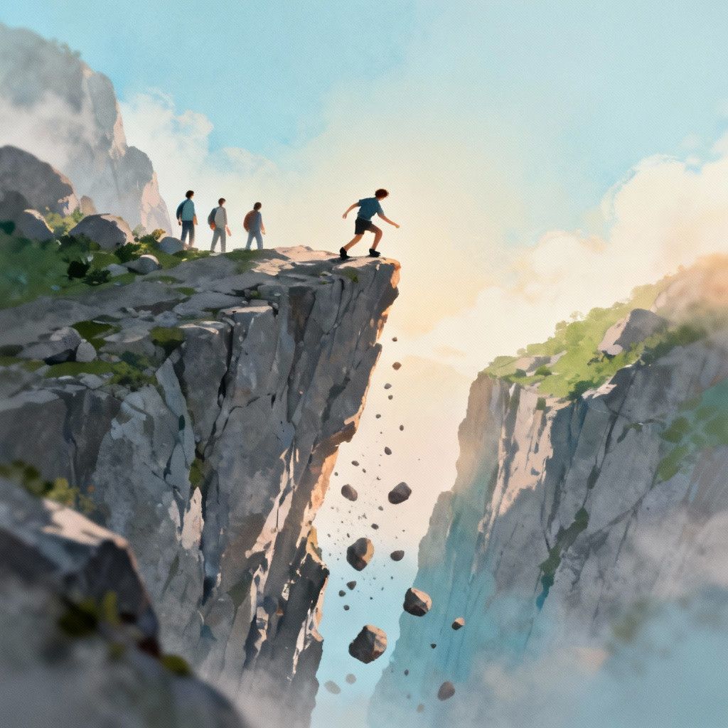 "Perilous Ascent"